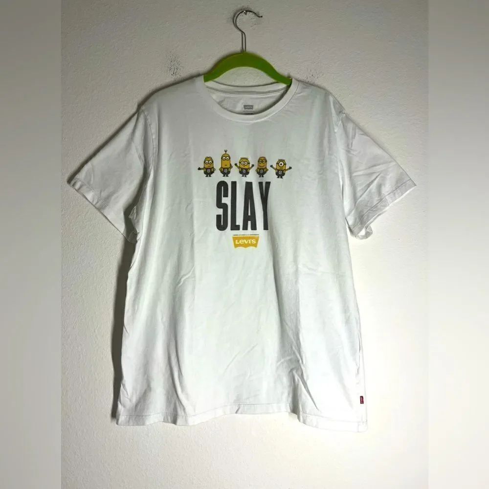 Levi’s White T-shirt SLAY Size L